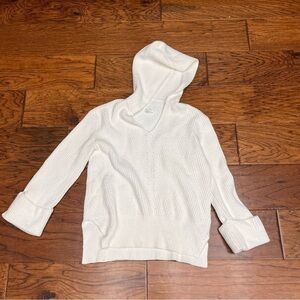 Anthropologie chunky hooded‎ knitted oversized sweater